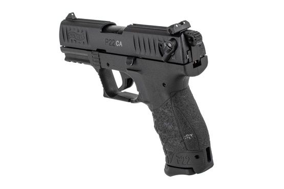 Walther P22 22lr pistol with black frame